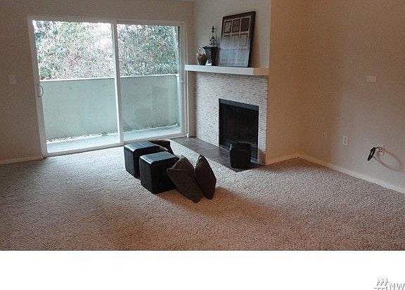 Living Room view to deck