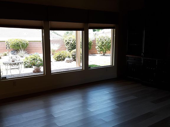 Livingroom with view of backyard