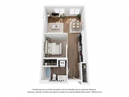 Floor plan Mohair - Alcove