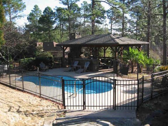 Pool, cabana w/bar,fireplace