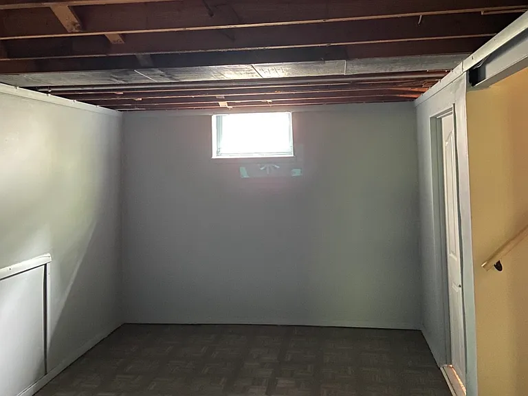Basement landing - nice area for a couch/desk