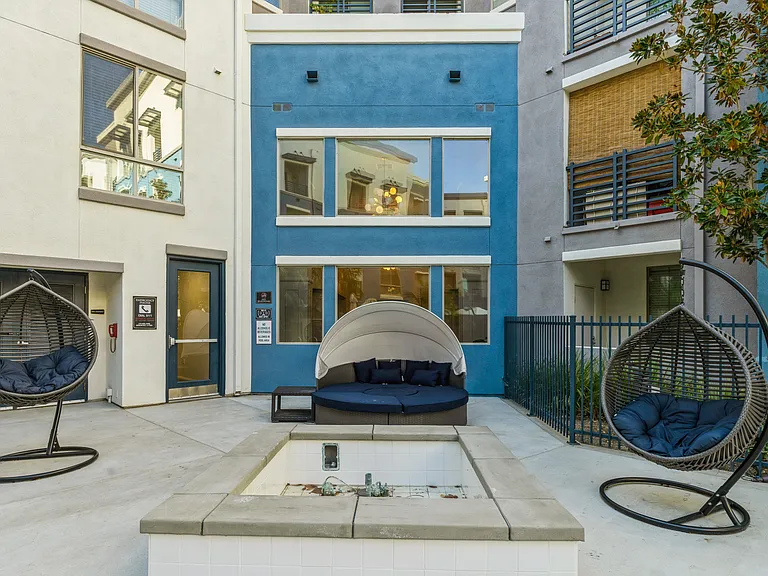 Enclave Outside Cabanas at The Enclave at Warner Center