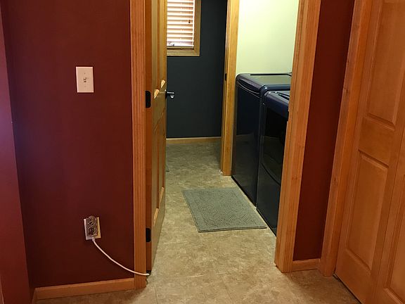 Laundry/half bath entry 