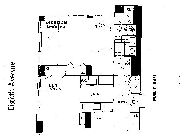 2nd image of 300 W 55th St APT 19C