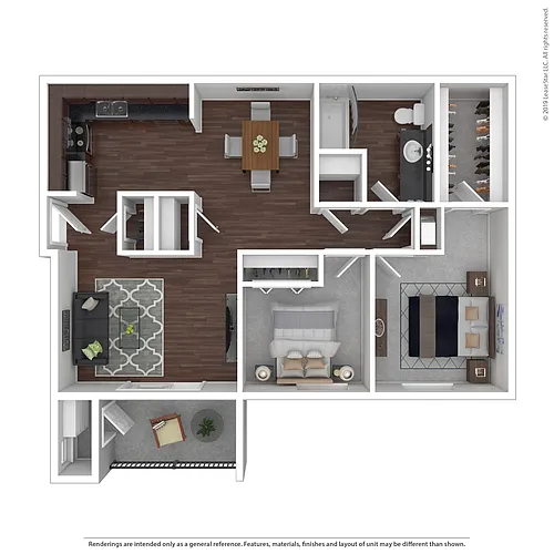 Floor plan The Twain