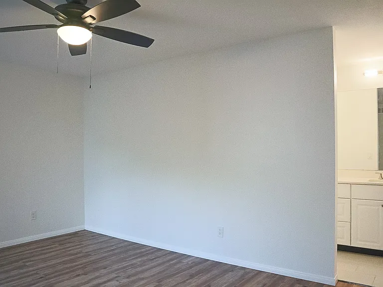 Primary Bedroom with en suite bathroom and balcony.