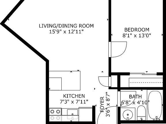 2nd image of 50 Prince St APT 4A
