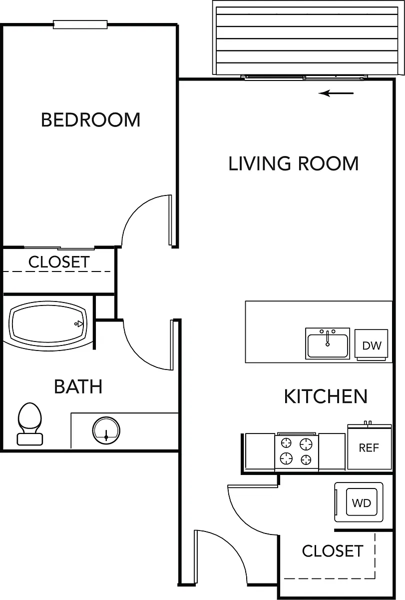 Floor plan Elliot C3 No Den