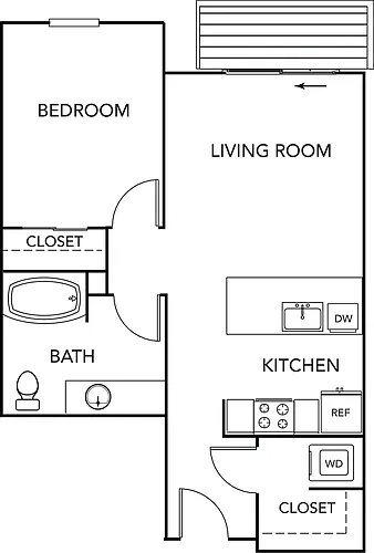 Floor plan Elliot C3 No Den
