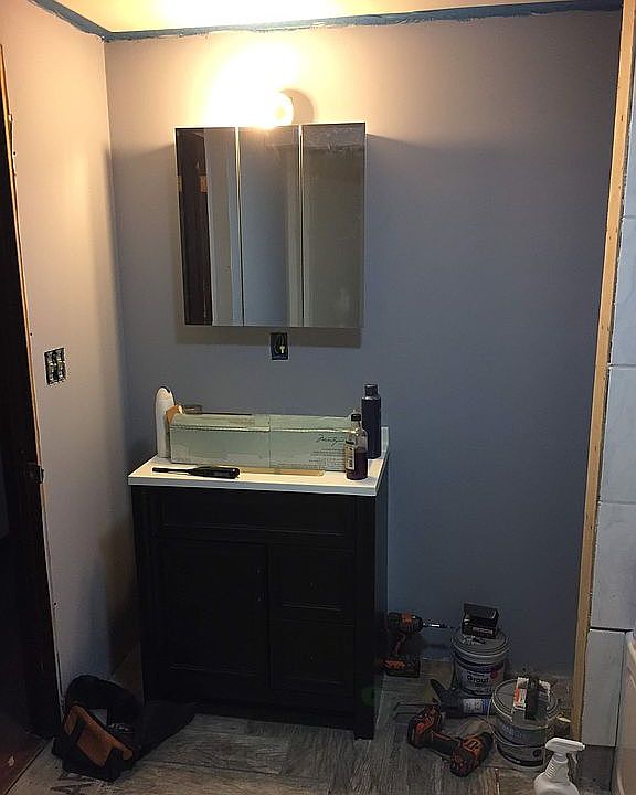 Updating master bath