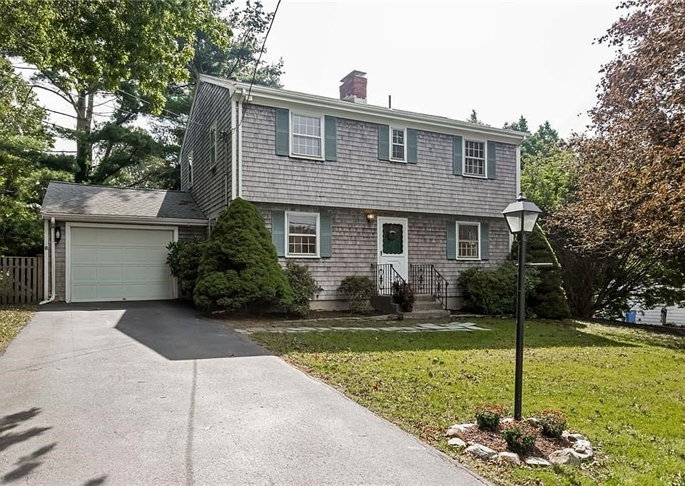 Shingled Colonial with attached garage
