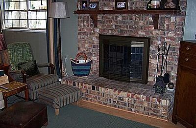 Wood Burning Fireplace