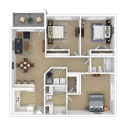 Floor plan C1