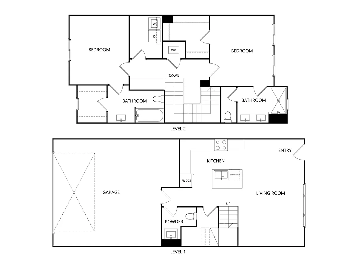 Floor plan TH U2