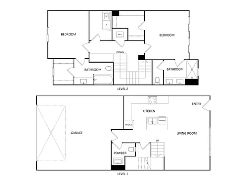 Floor plan TH U2