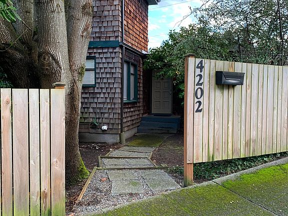 Address entrance (but best to enter off opposite side of house off Elmore.