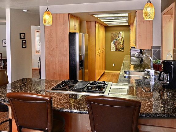 Large galley kitchen