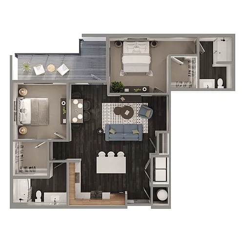 Floor plan B8