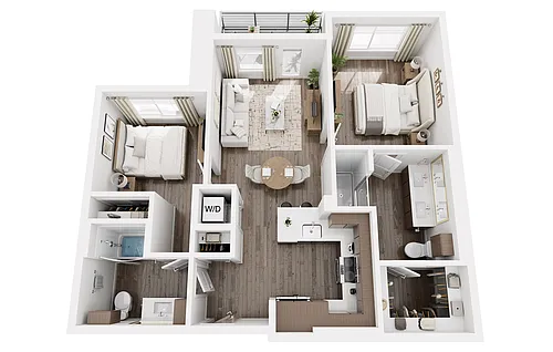 Floor plan B1