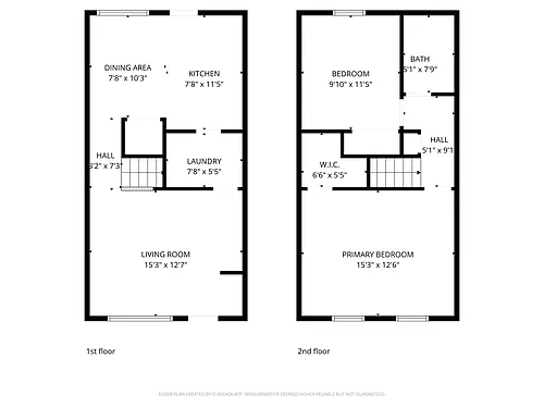 Floor plan Gateway 2 bedroom