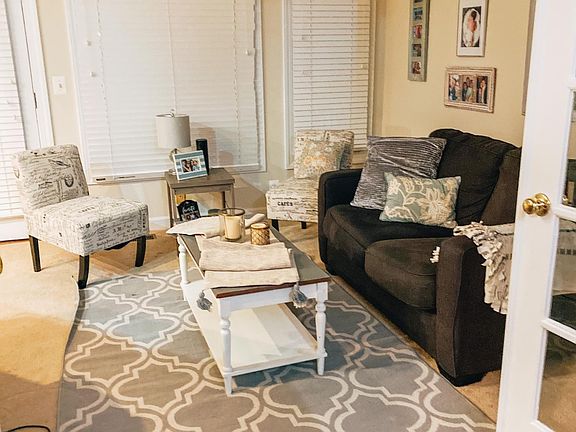 family room off kitchen - view from dining room