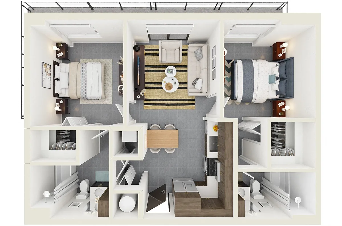 Floor plan B8