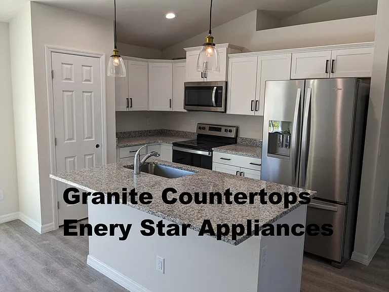 Energy Star kitchen with granite countertops