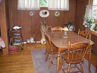 Diningroom with hardwood floors