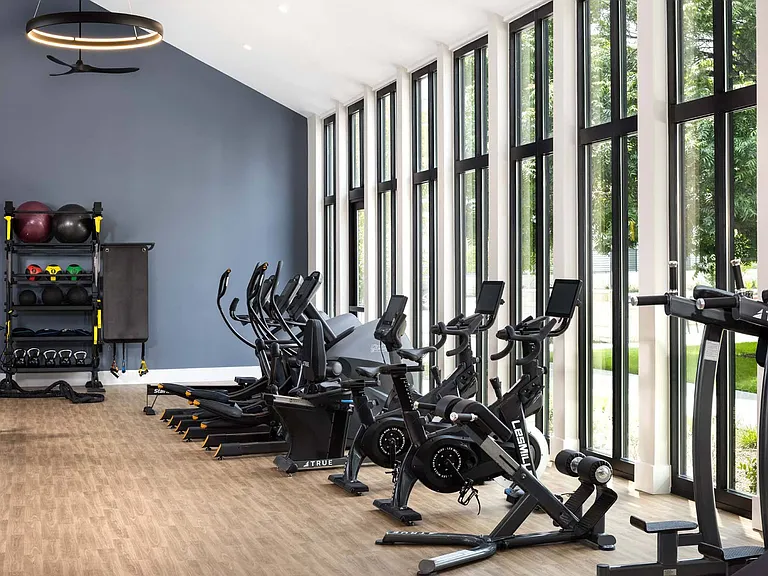 Reach your fitness goals with a range of cardio and strength training equipment in a bright, motivating environment.