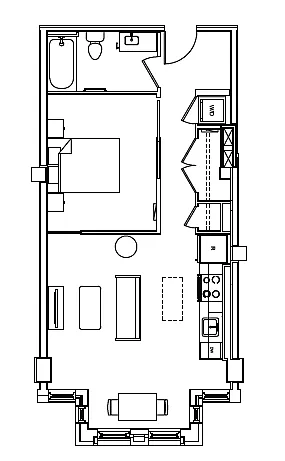Floor plan A8A