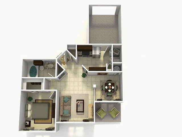 Floor plan Granada Rehab