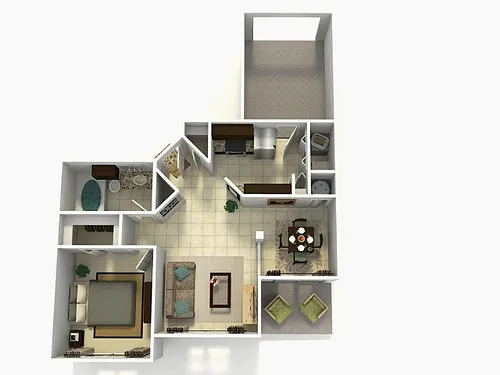 Floor plan Granada Rehab