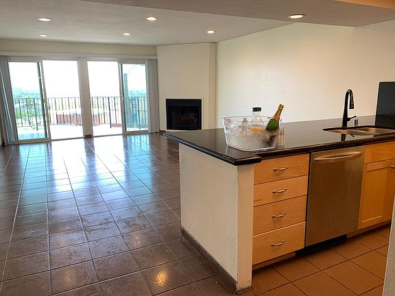 Living room and kitchen countertop