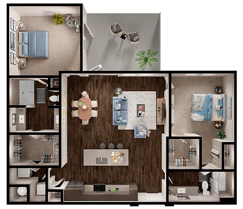 Floor plan B6