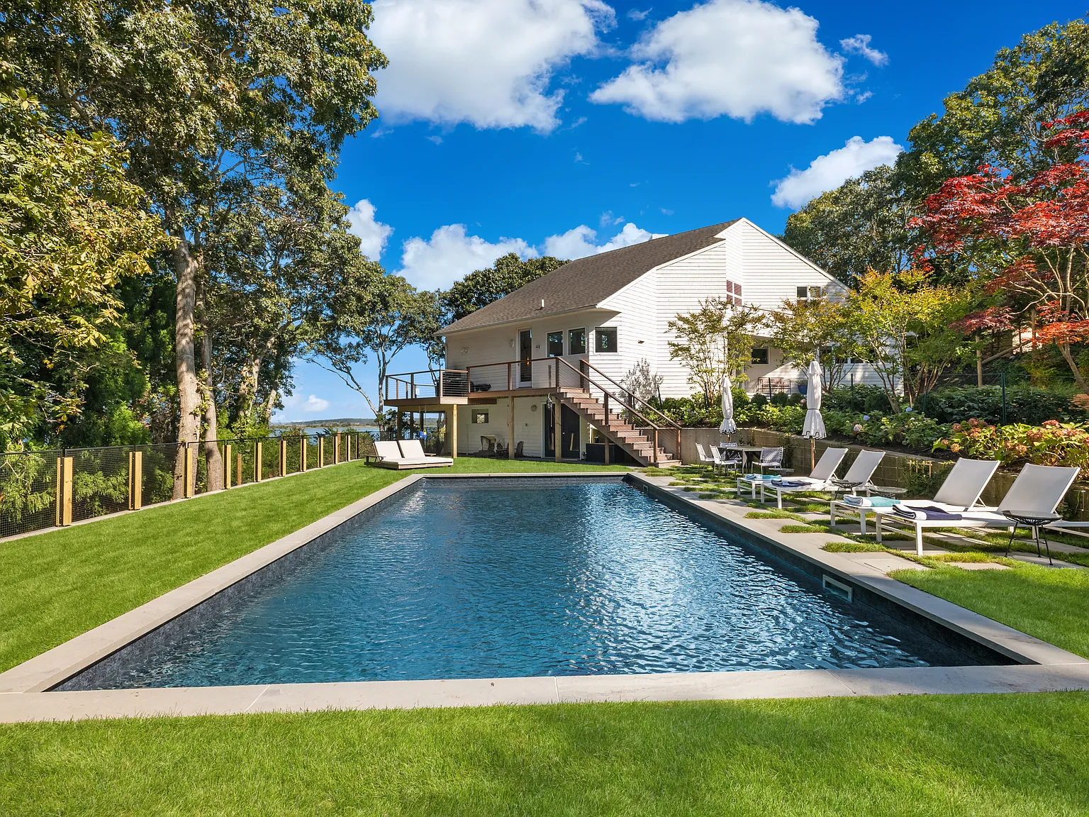 Three Mile Harbor Waterfront with Private Beach & Pool — Photo 3