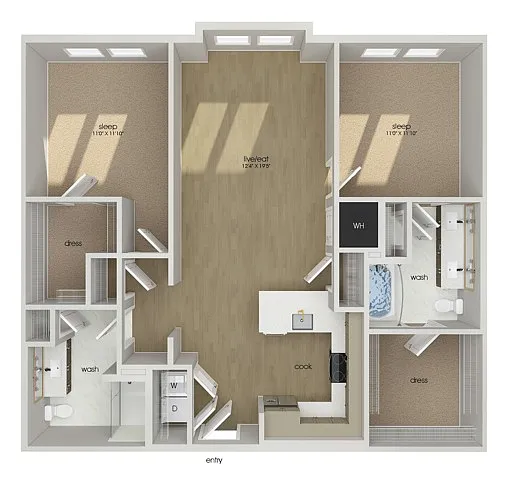 Floor plan B14