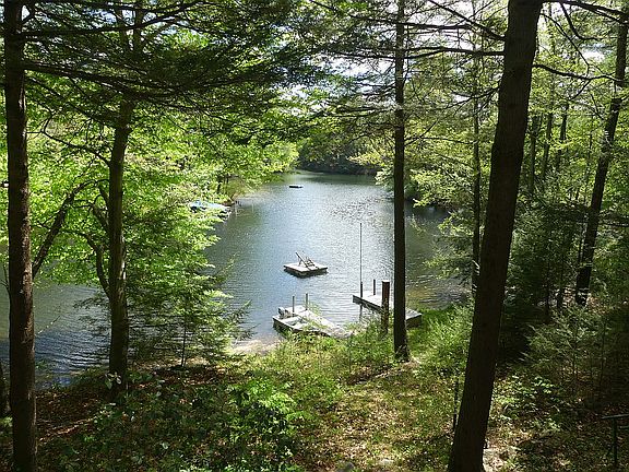 On popular Deering Lake