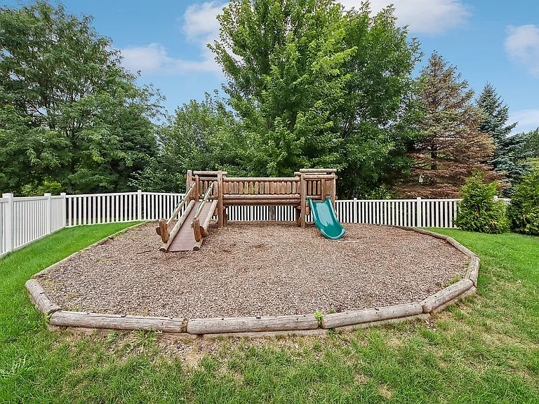 Charming outdoor playground