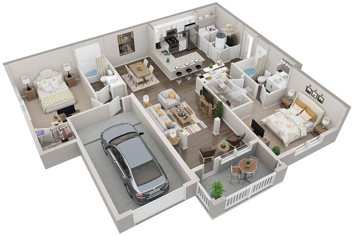 Floor plan B2