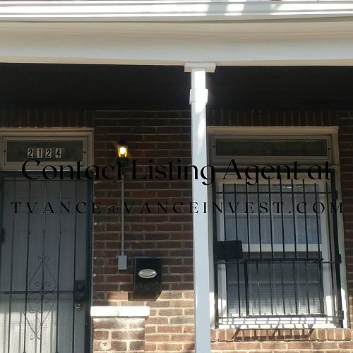 Front of House with Security Door