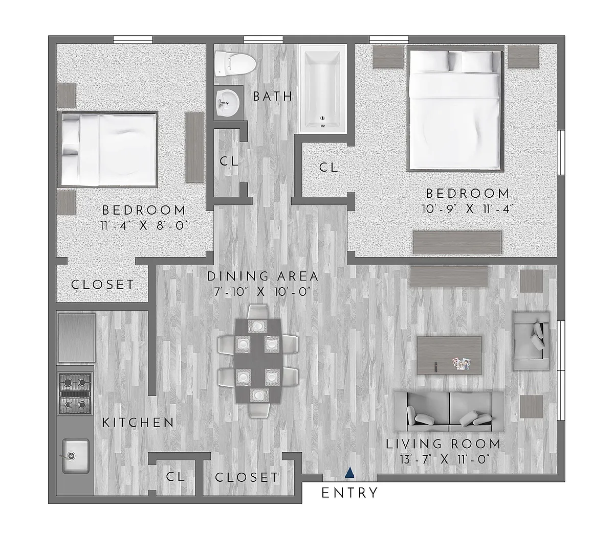 Floor plan B1