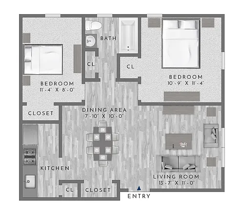 Floor plan B1