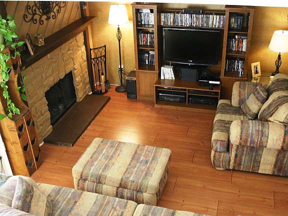 Family Room looking from Loft