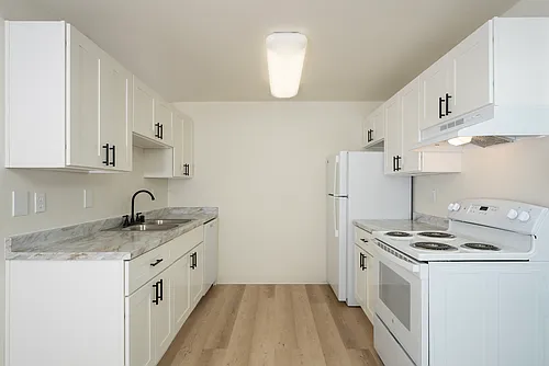 Floor plan Two Bedroom One Bath