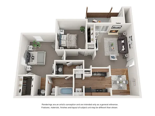 Floor plan Floorplan B1
