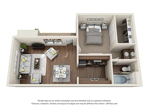 Floor plan The Wood Duck