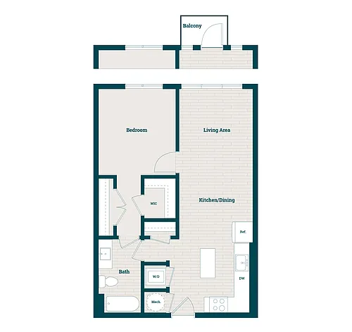 Floor plan A9A