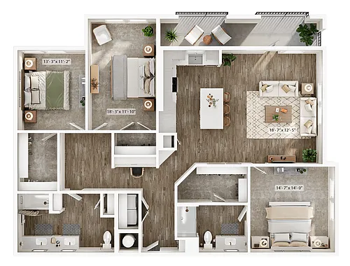 Floor plan C03