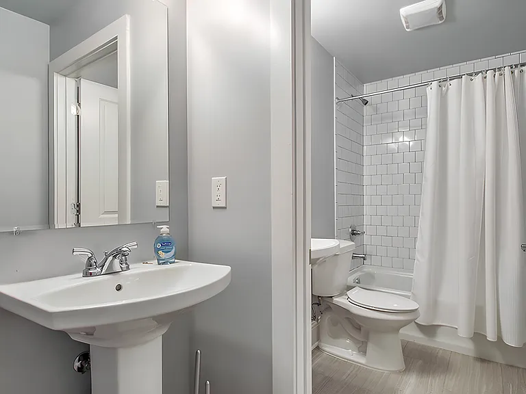 Private bathroom (similar bathroom shown)
