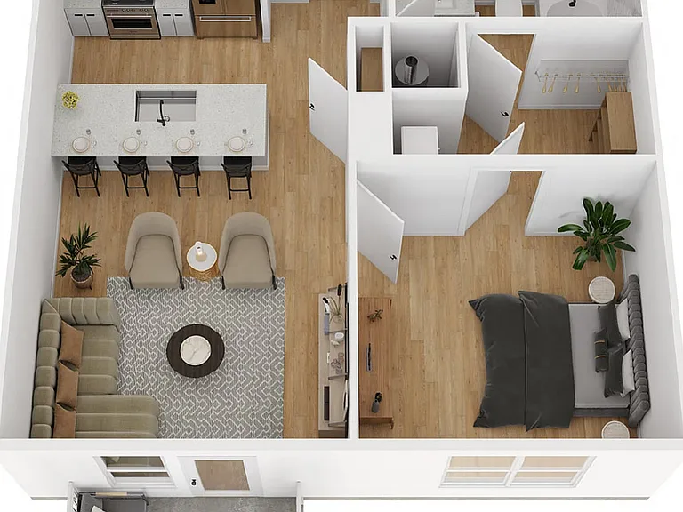 A3 Floor Plan with Balcony A3 Floor Plan with Balcony